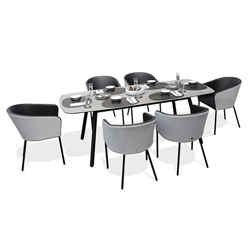 ZUPY Extension Table & Dining Chair