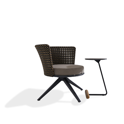 STIZZY Swivel Lounge Chair & DAISY C Table